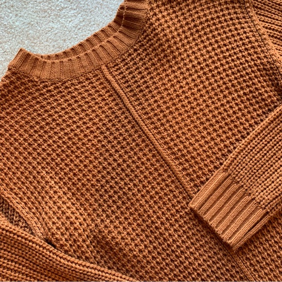 Arizona Jean Co. | Knit Sweater | BURNT ORANGE - X-SMALL - Picture 3 of 8